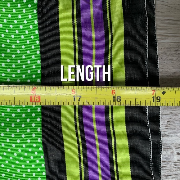 J. McLaughlin : multicolored ribbon zippered skirt - Picture 14 of 16